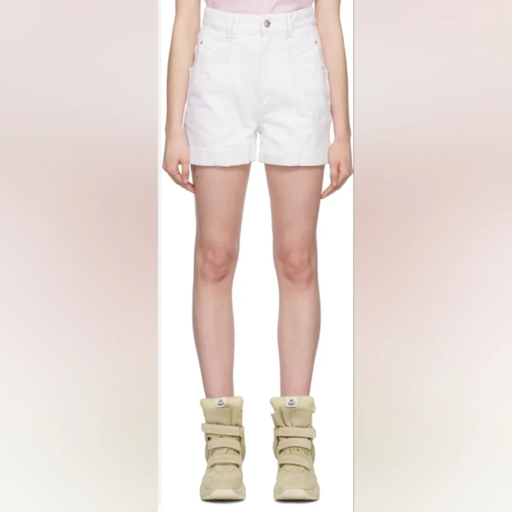 Isabel Marant vetanio denim shorts